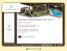 Tablet Screenshot of nuestroangelsanluis.com.ar